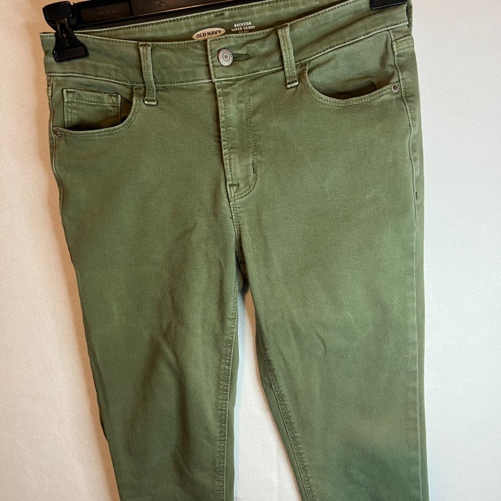 Old Navy Rockstar Super Skinny Mid-Rise Jeans